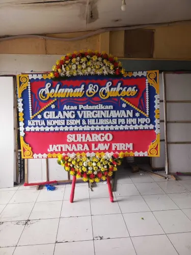 Karangan Papan Bunga Ucapan Selamat di Cilegon